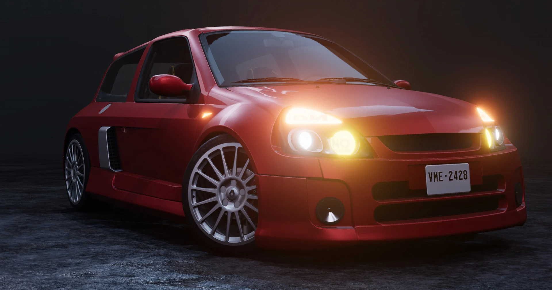 Мод Renault Clio MK2 / V6 (1998-2012) v1.1 (0.35.x) ДЛЯ BEAMNG.DRIVE