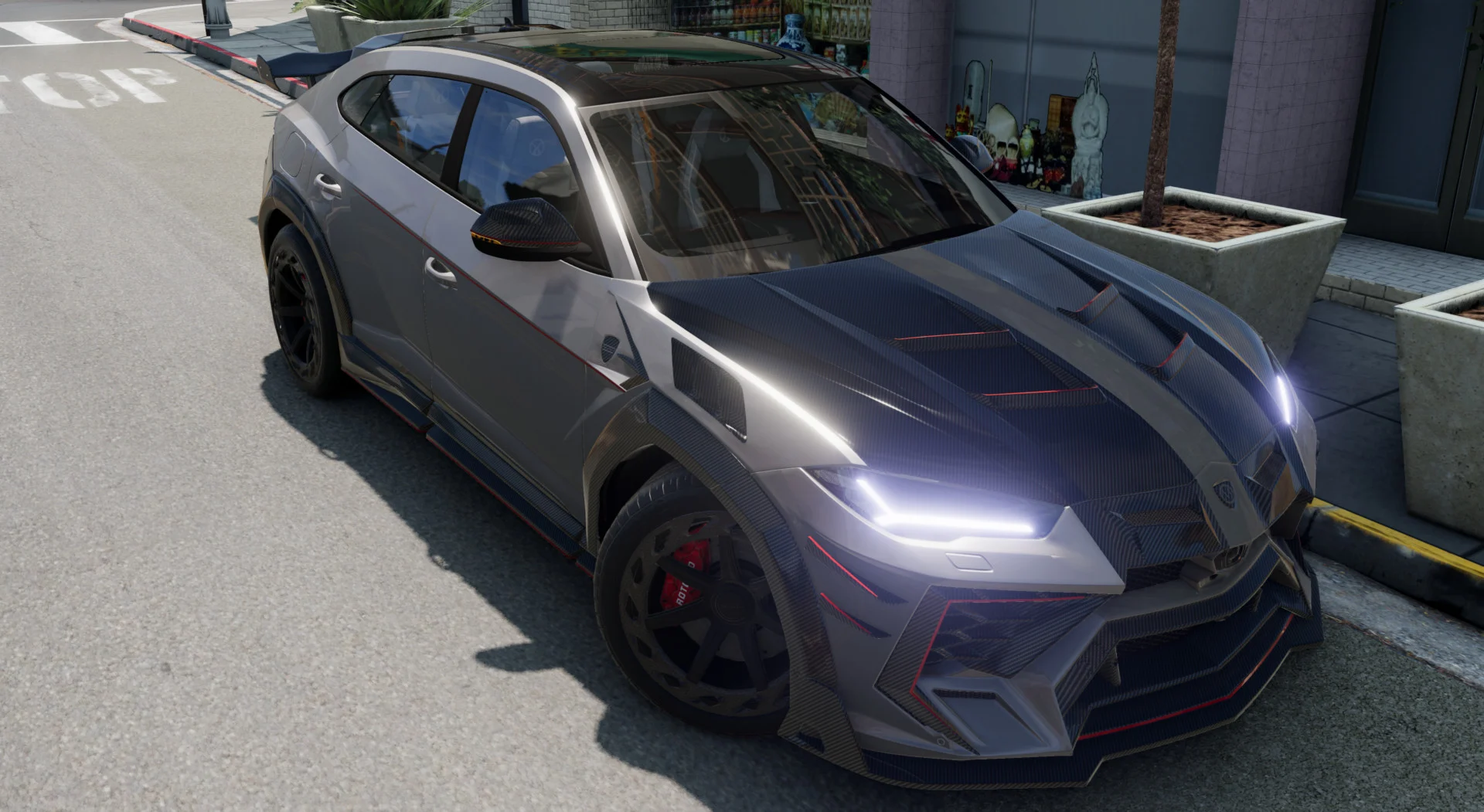 Мод Lamborghini Urus Pack v1.5 (0.35.x) ДЛЯ BEAMNG.DRIVE