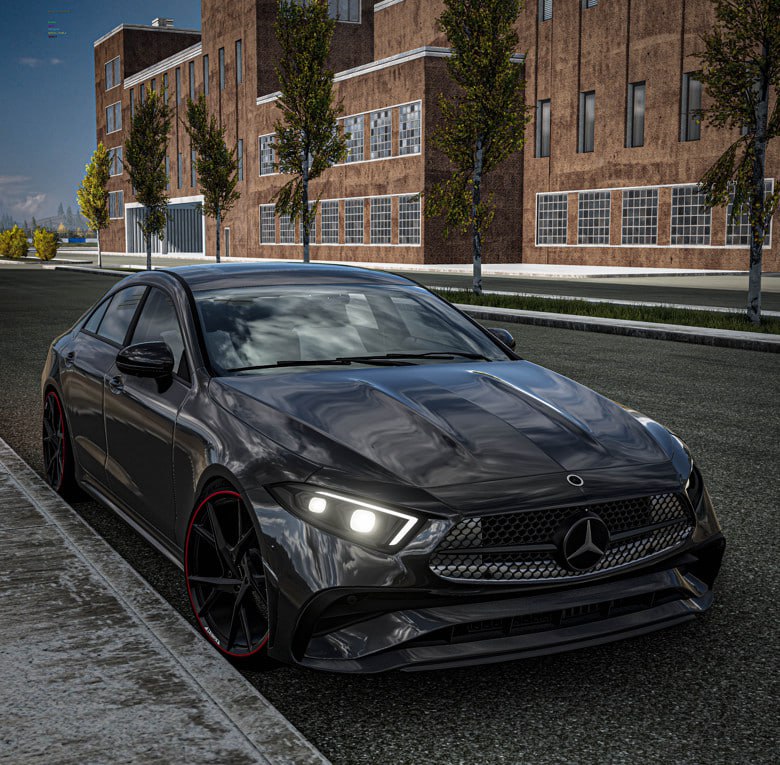 Мод Mercedes-Benz CLS-Class v1.0 (0.35.x) ДЛЯ BEAMNG.DRIVE