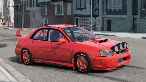 Мод 2004 Subaru Impreza WRX STI v1.0 (0.35.x) ДЛЯ BEAMNG.DRIVE