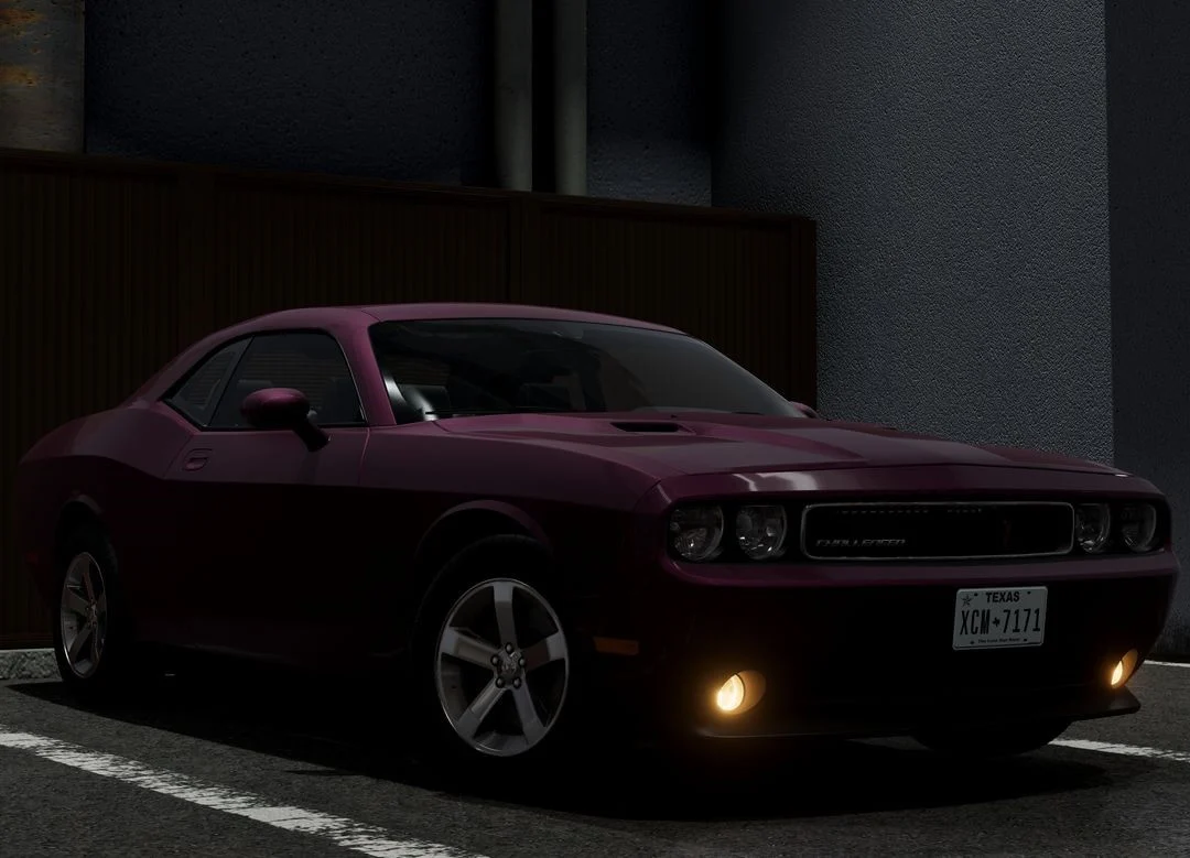 Мод 2008-2014 Dodge Challenger v1.0 (0.35.x) ДЛЯ BEAMNG.DRIVE