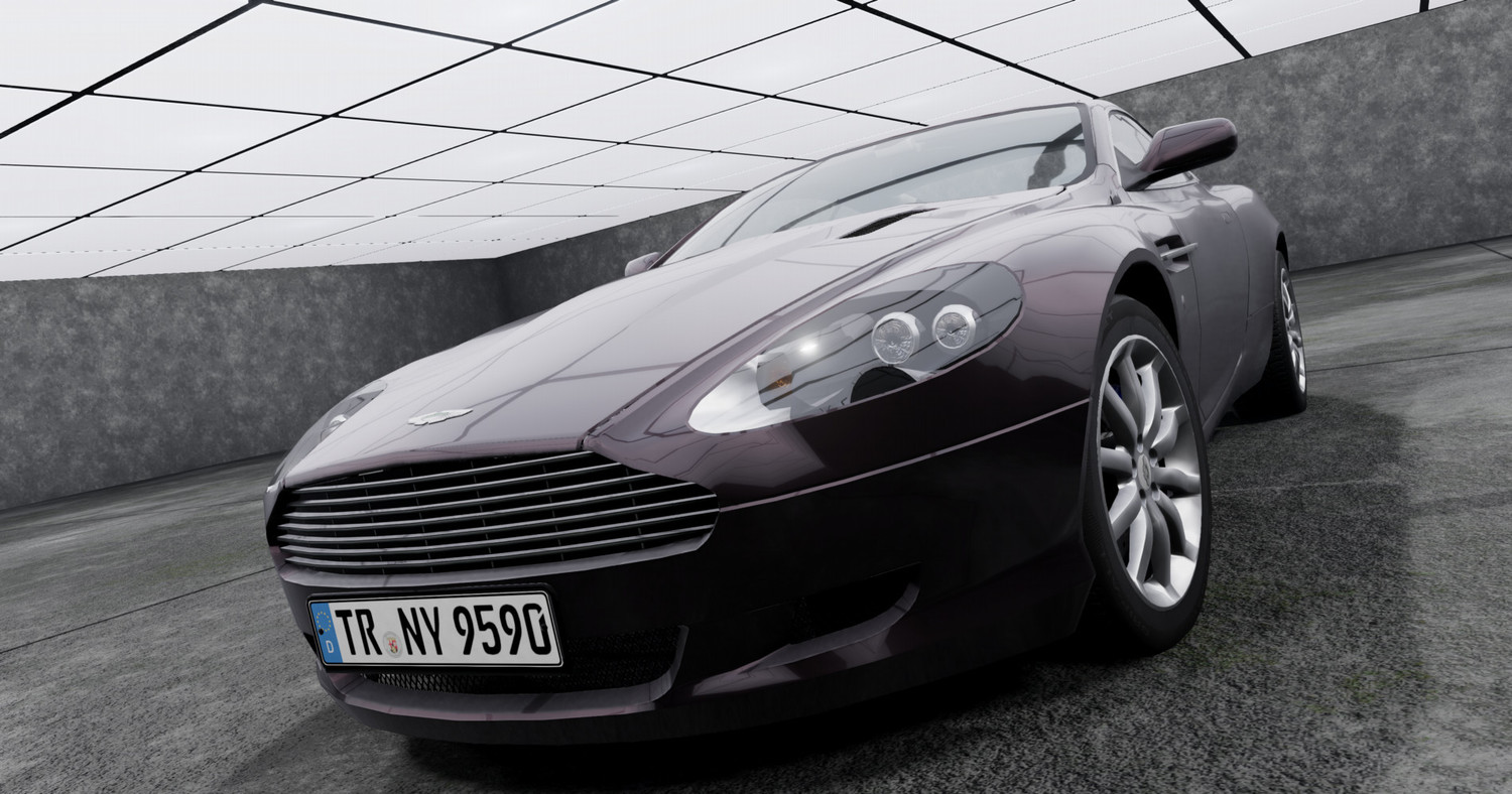 Мод Aston Martin DB9 v1.0 (0.35.x) ДЛЯ BEAMNG.DRIVE