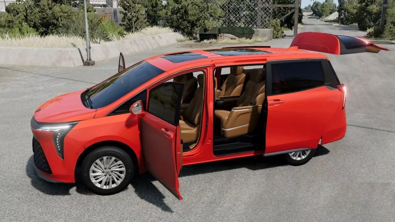 Мод Buick GL8 Minivan v1.0 (0.35.x) ДЛЯ BEAMNG.DRIVE