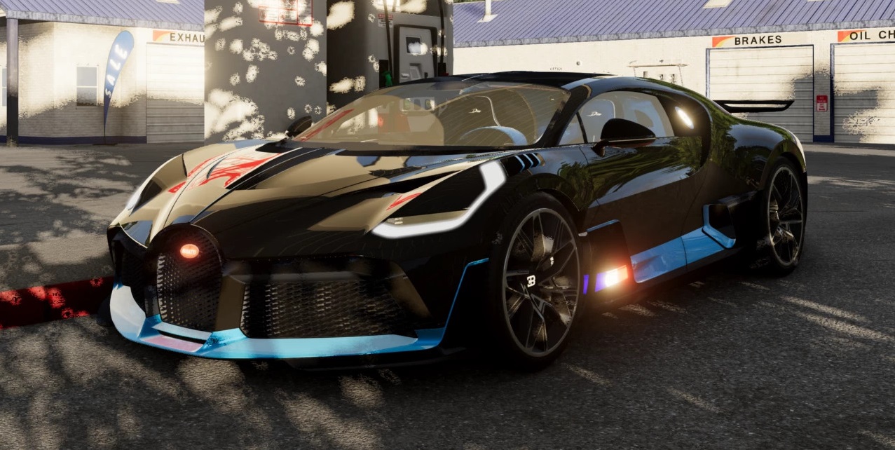 Мод Bugatti Divo v1.1 Rework (0.35.x) ДЛЯ BEAMNG.DRIVE