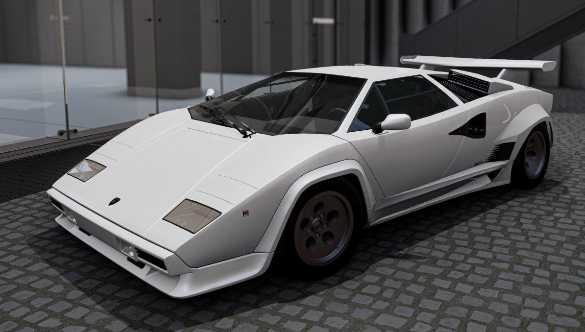 Мод Lamborghini Countach Updated (0.35.x) ДЛЯ BEAMNG.DRIVE