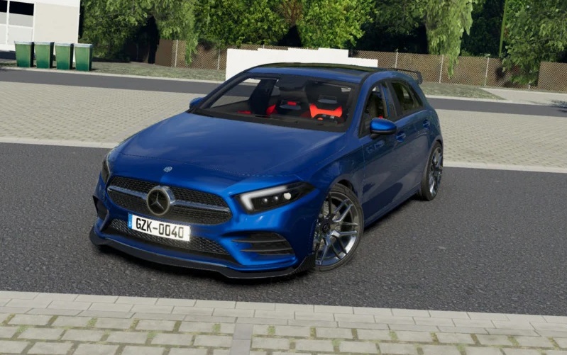 Мод Mercedes-Benz A-Class (W177) v1.1 (0.35.x) ДЛЯ BEAMNG.DRIVE