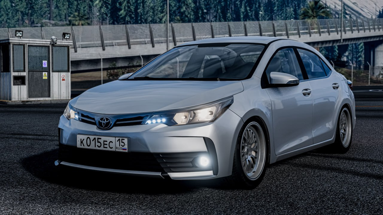 Мод Toyota Corolla E180 v1.0 (0.35.x) ДЛЯ BEAMNG.DRIVE
