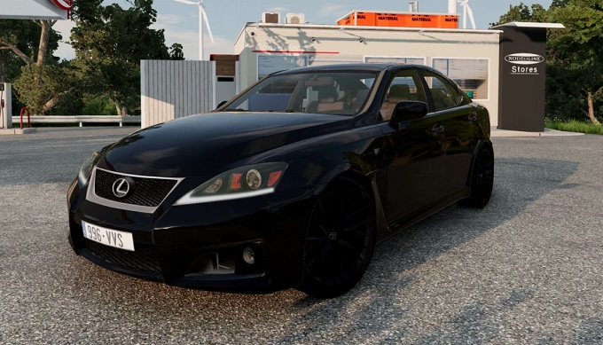 Мод Lexus IS-F v1.0 (0.35.x) ДЛЯ BEAMNG.DRIVE