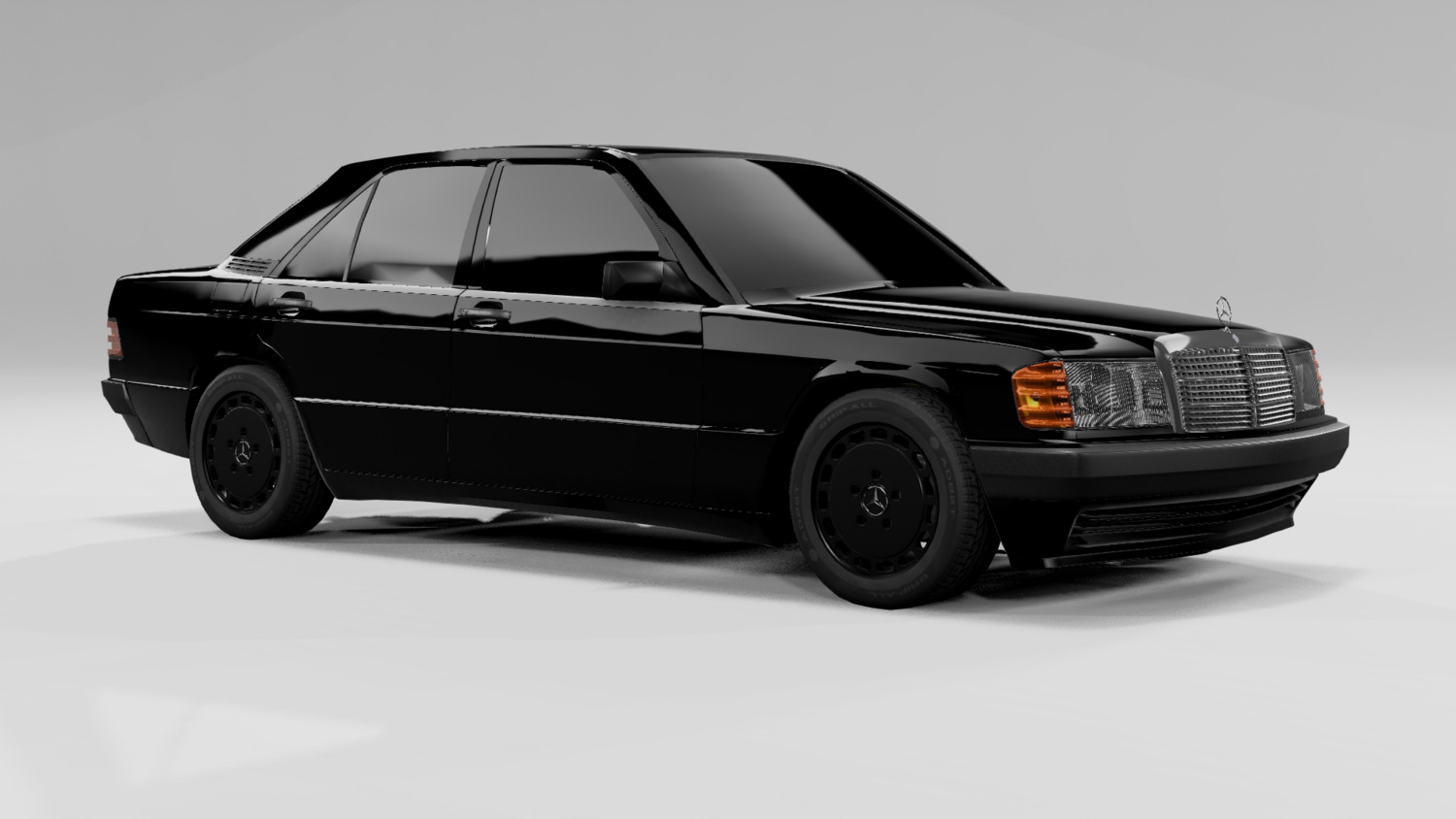 Мод Mercedes-Benz 190 (W201) (0.36.x) ДЛЯ BEAMNG.DRIVE