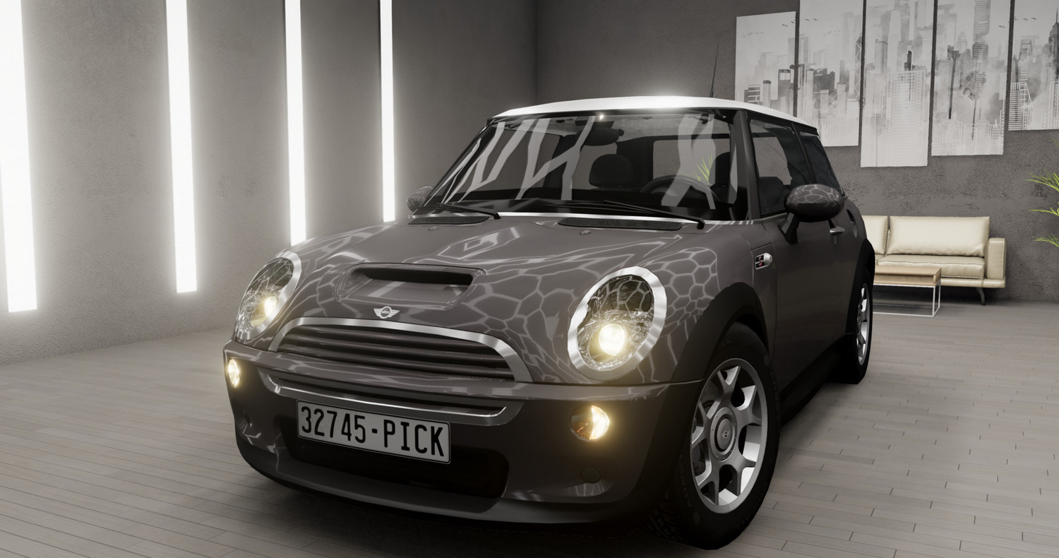 МОД Mini Hatch (R50) 2001-2006 v1.0 (0.36.x) ДЛЯ BEAMNG.DRIVE