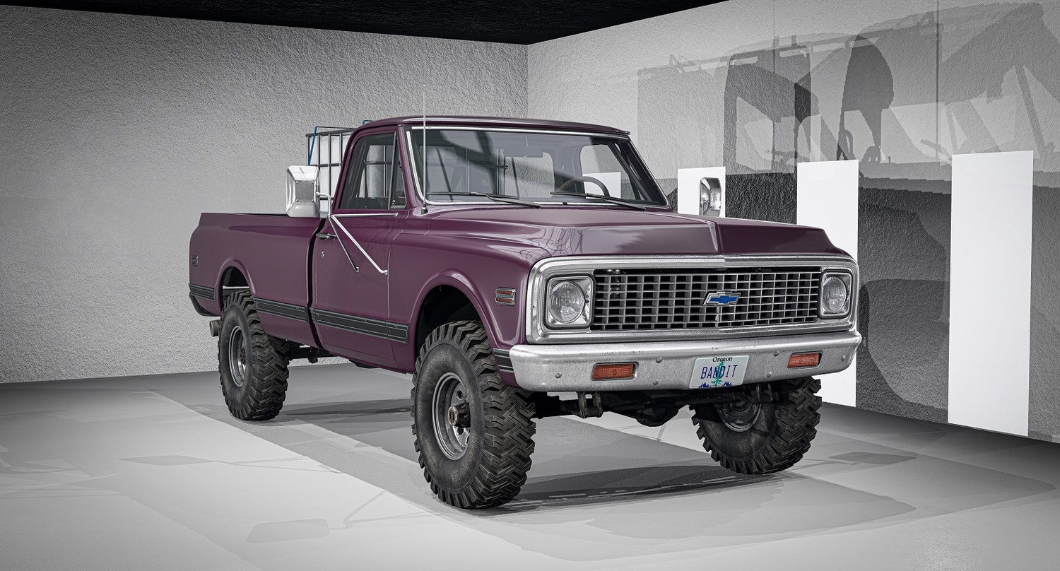Мод GM Trucks Pack (69-72) v1.0 (0.36.x) ДЛЯ BEAMNG.DRIVE
