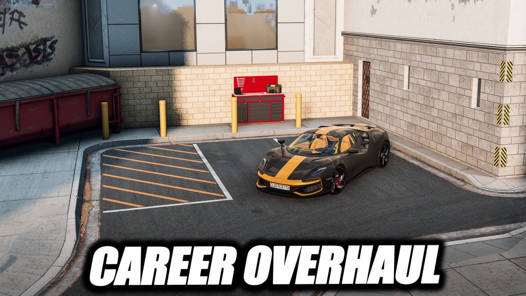 МОД RLS Career Overhaul - Глобальное улучшение карьеры! (0.36.x) ДЛЯ BEAMNG.DRIVE