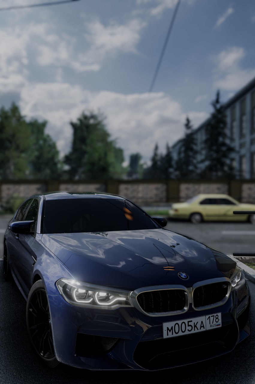 Мод BMW M5 F90 v1.0 ДЛЯ BEAMNG.DRIVE