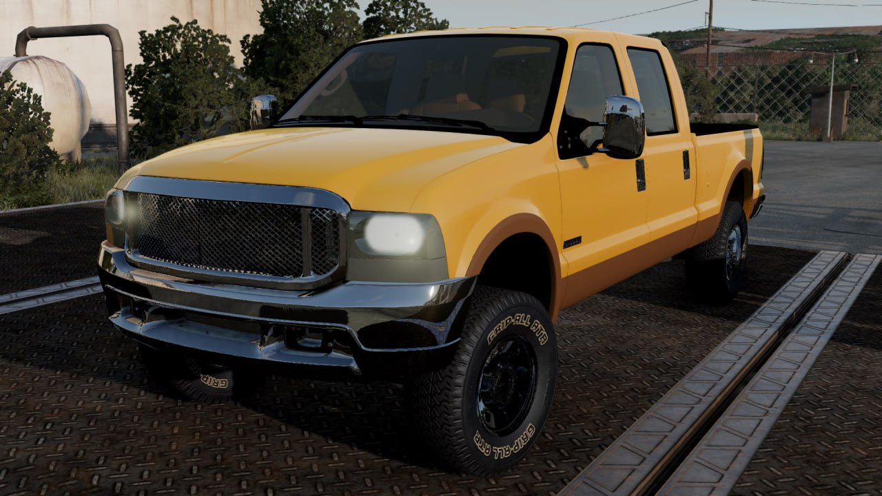 Мод 2000 Ford F250 v1.0 (0.36.x) ДЛЯ BEAMNG.DRIVE