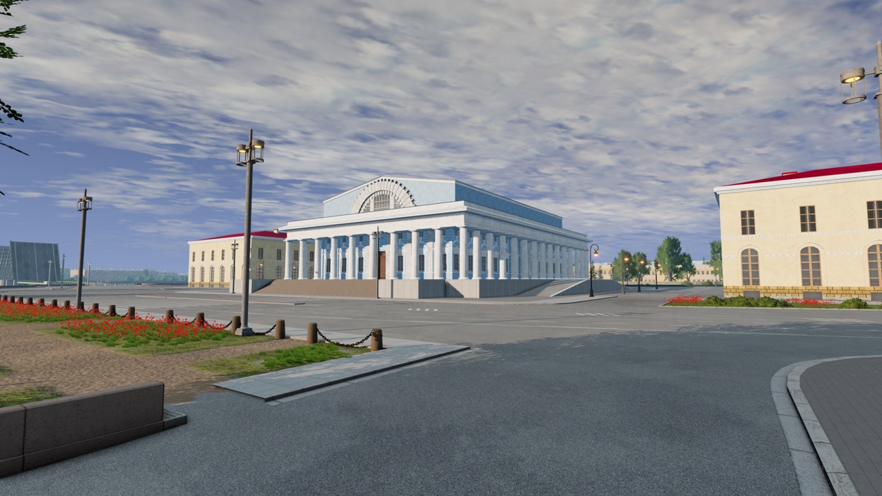 Мод Карта "Васильевский Остров СПб" v1.0 (0.36.x) ДЛЯ BEAMNG.DRIVE