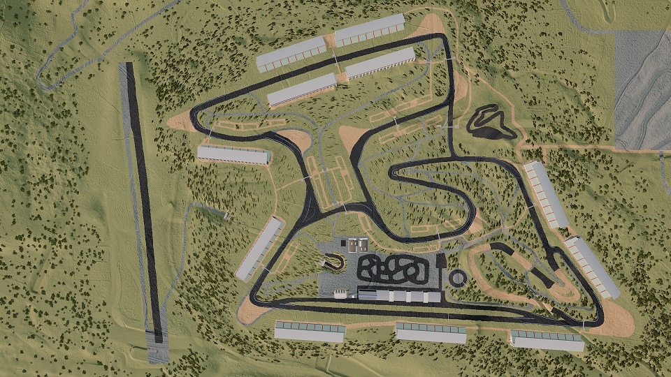 МОД Карта Sierra Summit Raceway v1.5 (0.36.x) ДЛЯ BEAMNG.DRIVE