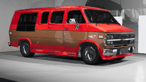 Мод Chevy g20 Van v1.0 (0.36.x) ДЛЯ BEAMNG.DRIVE