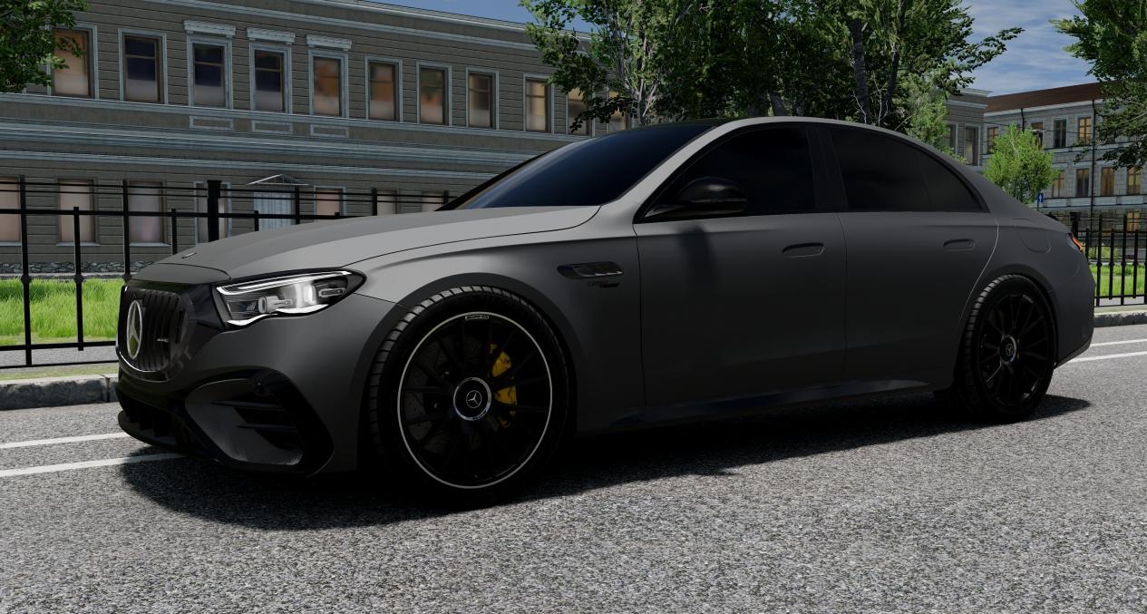 Мод Mercedes-Benz E-Class W214 v1.0 (0.36.x) ДЛЯ BEAMNG.DRIVE