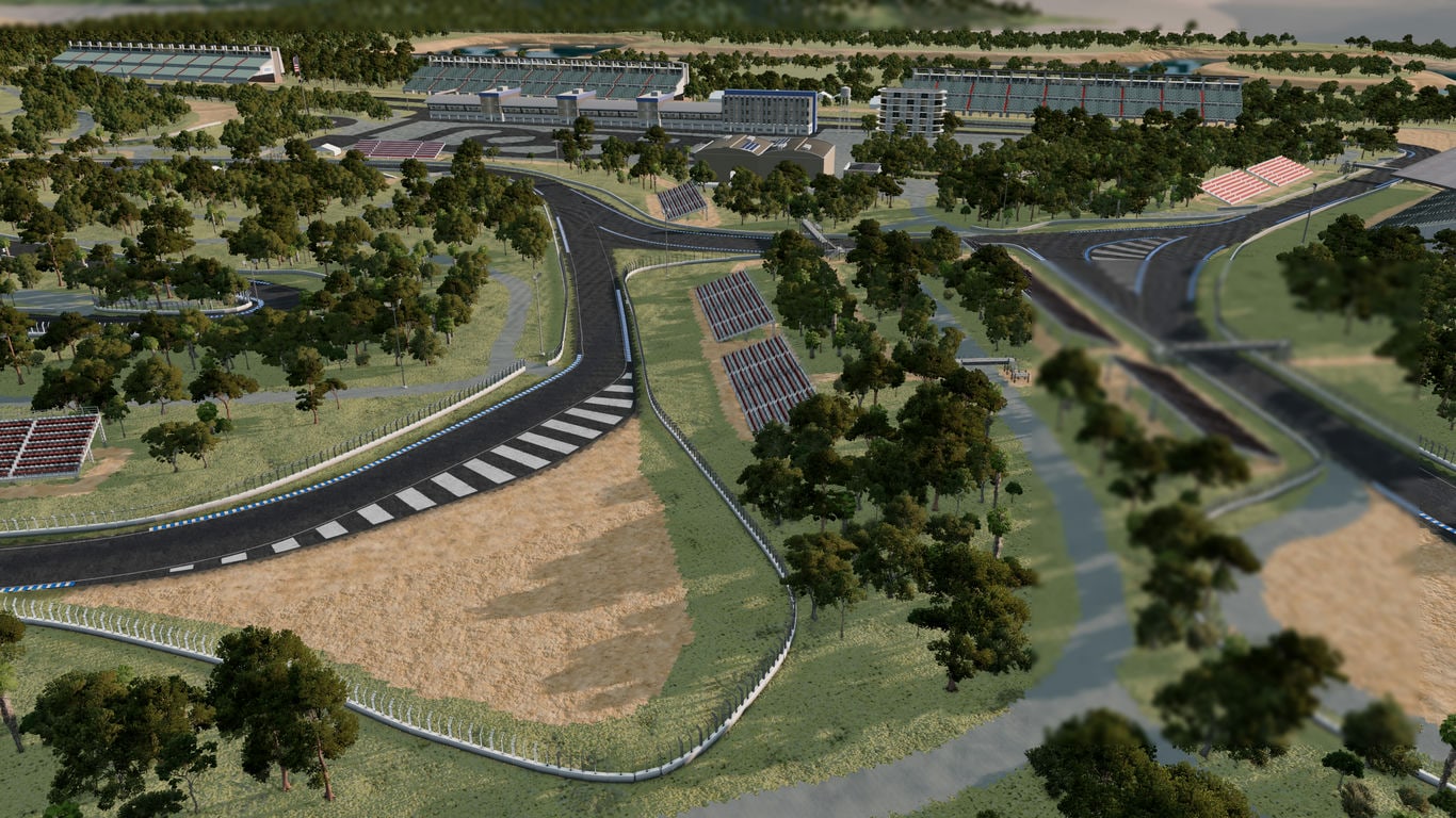 Мод Карта Sierra Summit Raceway 1.2 (0.36.x) ДЛЯ BEAMNG.DRIVE