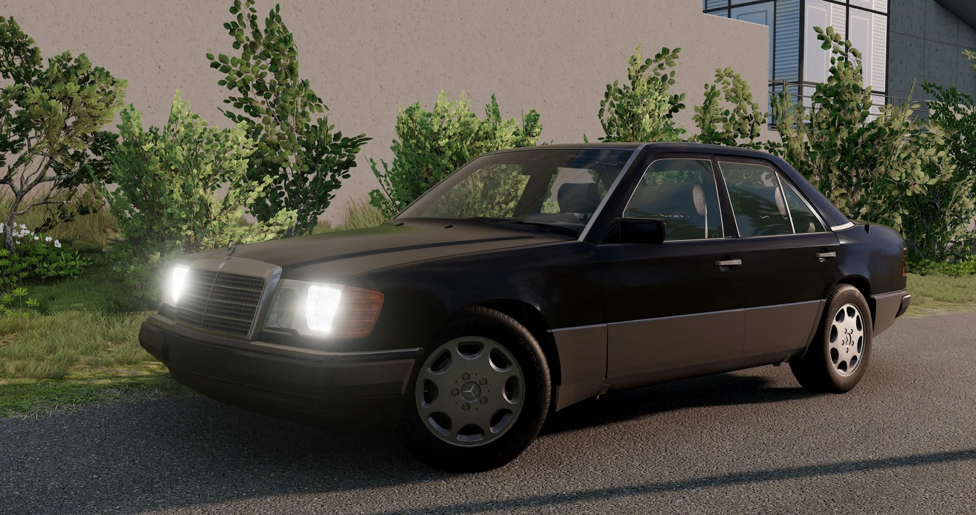 Мод Mercedes-Benz W124 Series v1.0 (0.36.x) ДЛЯ BEAMNG.DRIVE