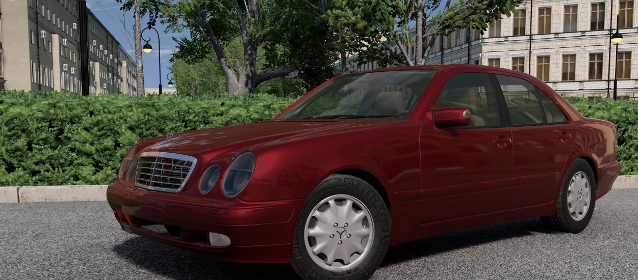 Мод Mercedes-Benz W210 (E-Class) v1.1 Revamped (0.36.x) ДЛЯ BEAMNG.DRIVE