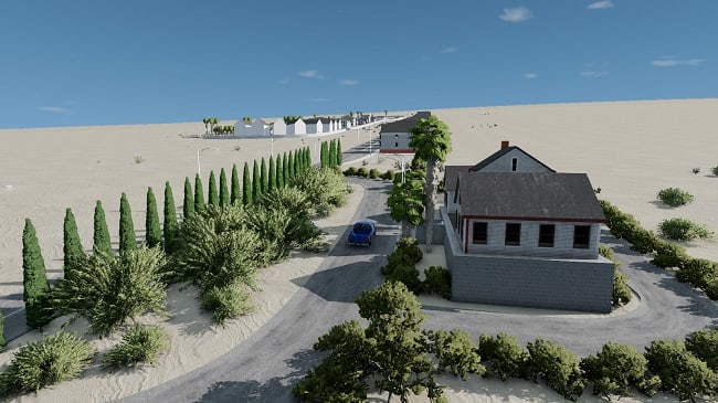 Мод Карта Lands of Sands v5.0 Patch 2 (0.36.x) ДЛЯ BEAMNG.DRIVE