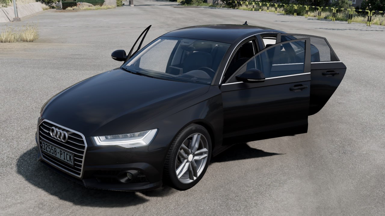 Мод Audi A6 (C7) 2013-2018 v1.0 (0.36.x) ДЛЯ BEAMNG.DRIVE