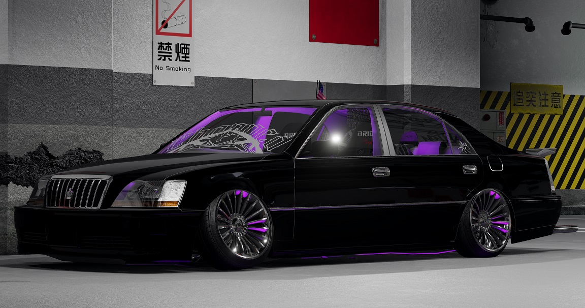 Мод Toyota Crown Majesta S171 v1.0 (0.36.x) ДЛЯ BEAMNG.DRIVE