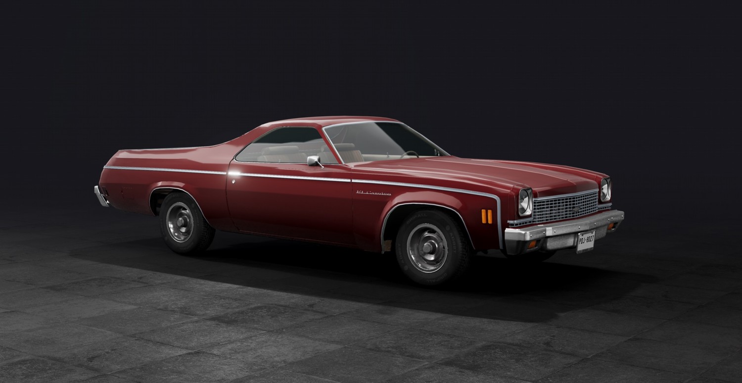 Мод Chevrolet El Camino 1973 (PGD) v1.2 (0.36.x) ДЛЯ BEAMNG.DRIVE