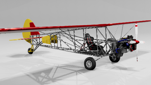 МОД Avião AP Turbo v1.0 (0.36.x) ДЛЯ BEAMNG.DRIVE