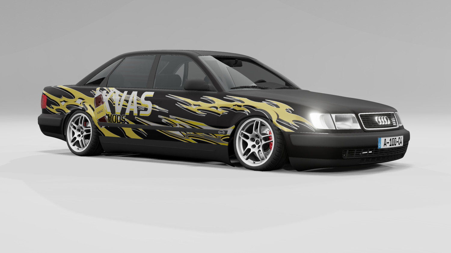 Мод Audi 100 C4 v1.1 (0.36.x) ДЛЯ BEAMNG.DRIVE