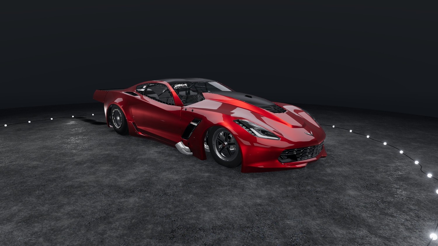 МОД 2017 Chevrolet Corvette (SMR) v1.0 (0.36.x) ДЛЯ BEAMNG.DRIVE