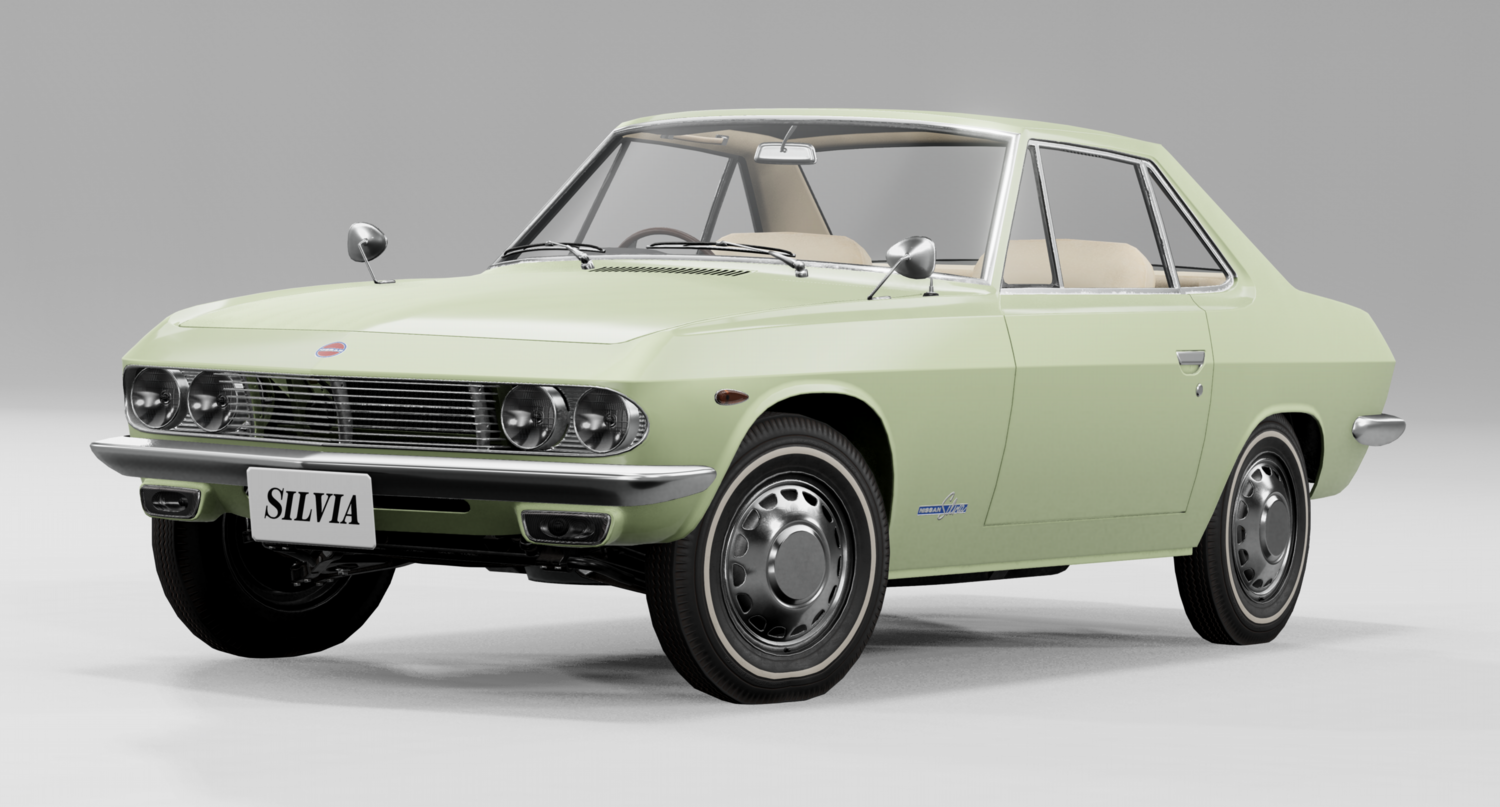 Мод Nissan Silvia CSP311 1968-68 v1.1 (0.36.x) ДЛЯ BEAMNG.DRIVE