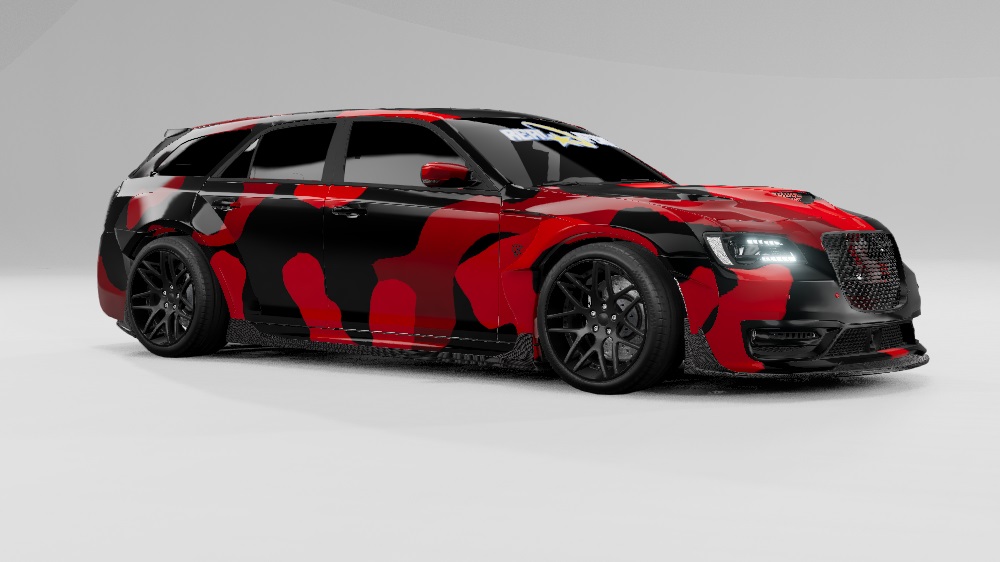 Мод Chrysler 300c (JSD) v1.0 (0.36.x) ДЛЯ BEAMNG.DRIVE