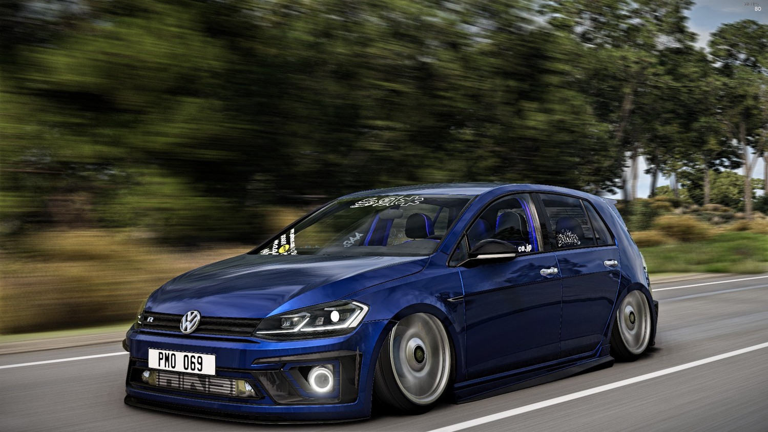 МОД Volkswagen MK7.5R (Static Version) v1.3 (0.36.x) ДЛЯ BEAMNG.DRIVE