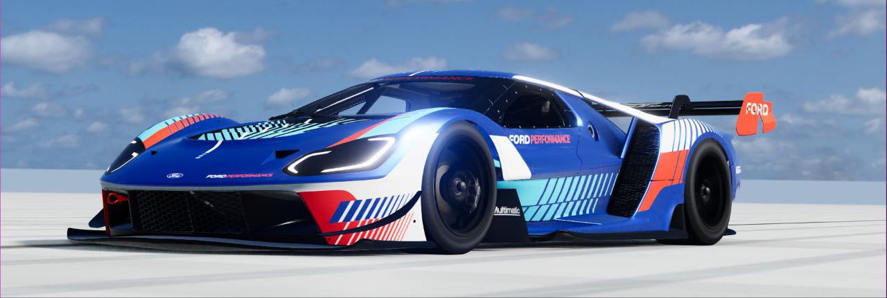 Мод Ford GTMKIV v1.0 (0.36.x) ДЛЯ BEAMNG.DRIVE