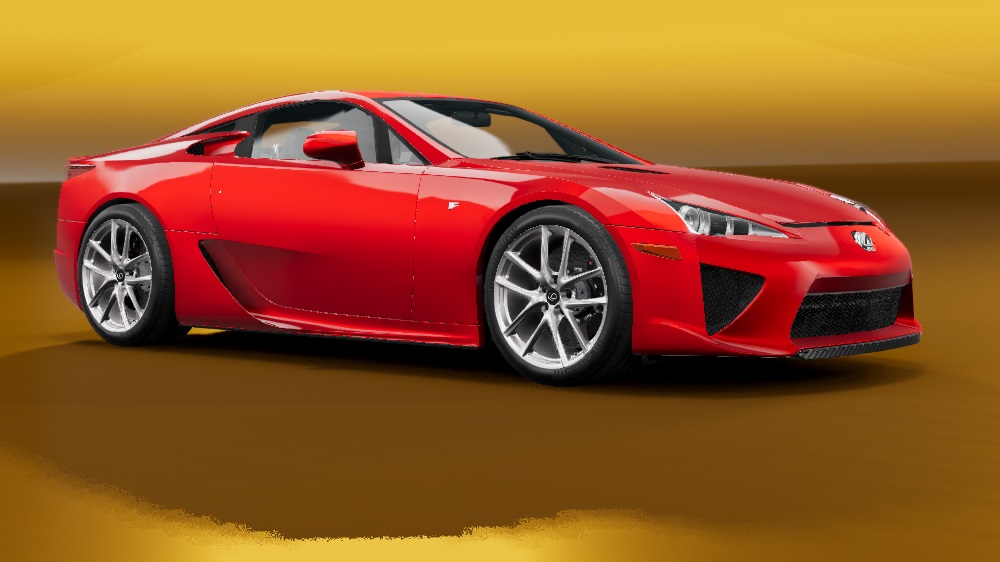 Мод Lexus LFA (0.36.x) для BeamNG.drive