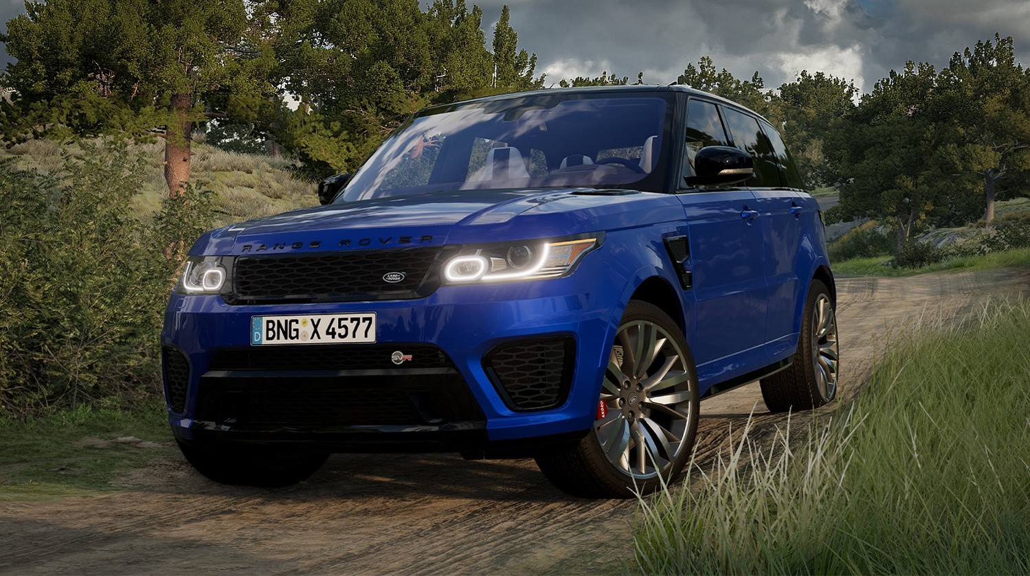 Мод Land Rover Range Rover Sport SVR v5.0 (0.36.x) ДЛЯ BEAMNG.DRIVE