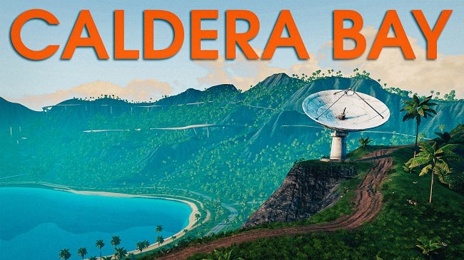 Мод Карта Caldera Bay v1.11 (0.36.x) ДЛЯ BEAMNG.DRIVE