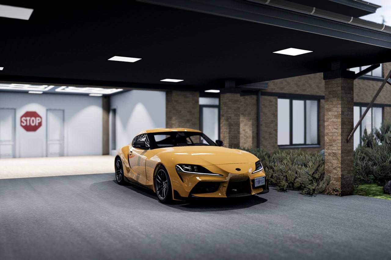 МОД Toyota Supra A90 (RLA) v1.0 (0.36.x) ДЛЯ BEAMNG.DRIVE