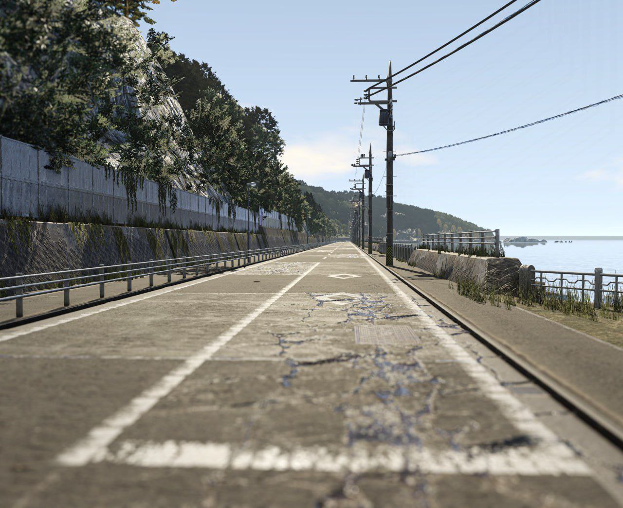 Мод Карта Ocean Road (0.36.x) ДЛЯ BEAMNG.DRIVE