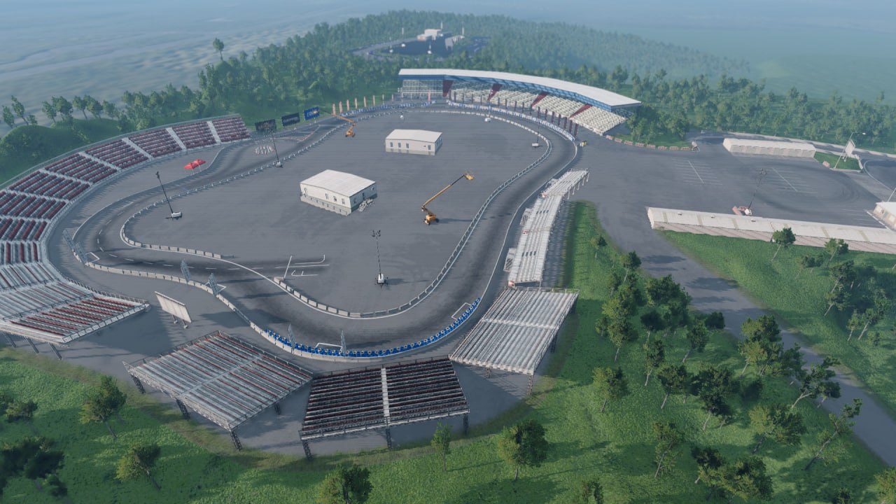 Мод Карта Drift Compound (TLDC) v1.3 (0.36.x) ДЛЯ BEAMNG.DRIVE