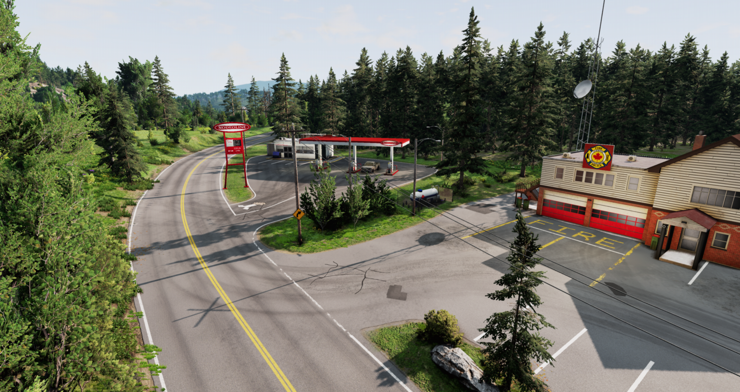 Мод Карта East Coast Beam Life Rework v1.1 (0.36.x) ДЛЯ BEAMNG.DRIVE