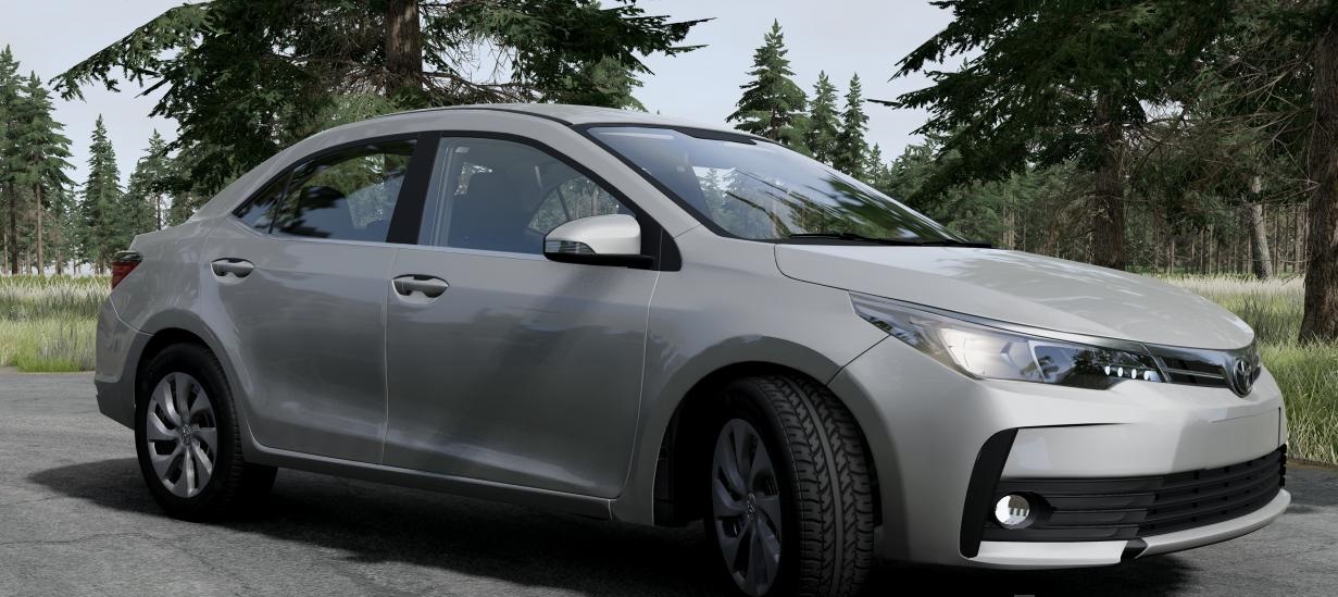 Мод Toyota Corolla (E180) v2.0 (0.36.x) для BeamNG.drive