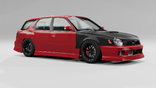 Мод Sunburst WRX Bugeye Faceswap v1.0 (0.36.x) ДЛЯ BEAMNG.DRIVE