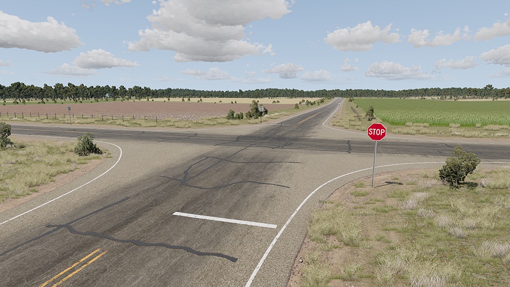 Мод Карта Texas, USA v1.3e (0.36.x) ДЛЯ BEAMNG.DRIVE