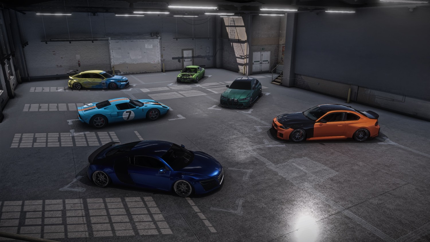 МОД Карта Showroom CSR2 v1.0 (0.36.x) ДЛЯ BEAMNG.DRIVE
