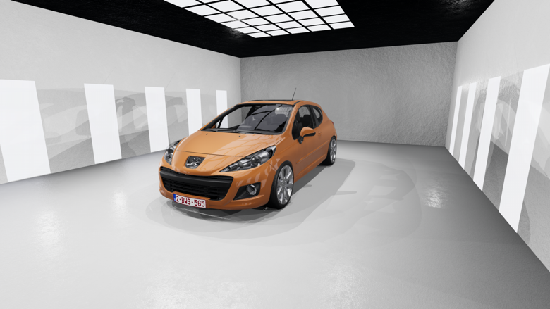 МОД Peugeot 207 v1.0 (0.36.x) ДЛЯ BEAMNG.DRIVE