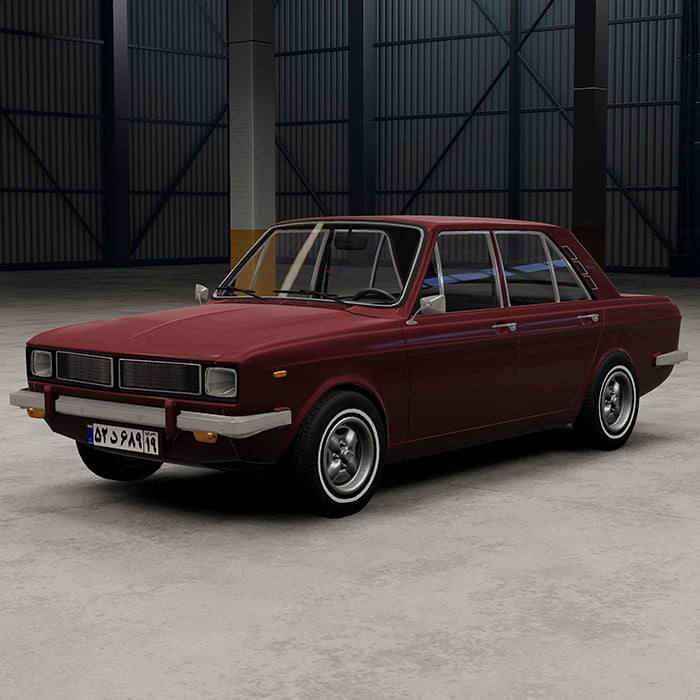 МОД IKCO Peykan 48 v1.0 (0.36.x) ДЛЯ BEAMNG.DRIVE