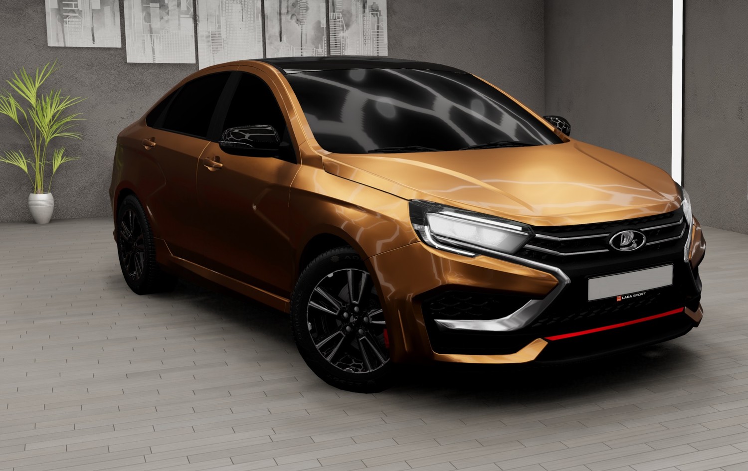 МОД Lada Vesta NG v1.0 (0.36.x) ДЛЯ BEAMNG.DRIVE